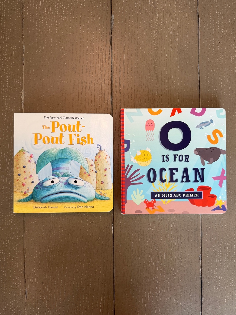 The Pout-Pout Fish & O is for Ocean ABCs Book • Children’s Board Books Bundle